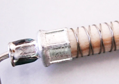 Glass fiber core