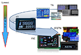 Monochrome LCD Display