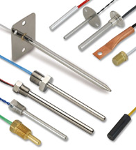 Thin Film Platinum RTD Probes and Assemblies