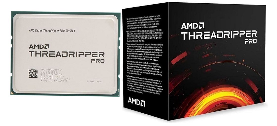 AMD Ryzen Threadripper PRO 7995WX 96-Core, 192-Thread Processor CPU AMD Ryzen Threadripper PRO 7995WX CPU processor