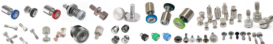 Captive screws Captive screws