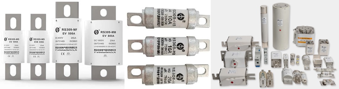 Sinofuse EV Fuses Sinofuse Electric Vehicle Fuses