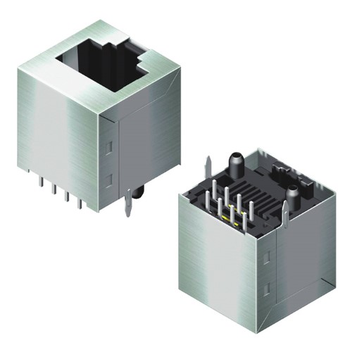 Modular Jack Shielded Top Entry