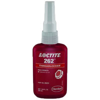 LOCTITE 135375 262 RED MEDIUM TO HIGH STRENGTH THREADLOCKER 250 MIL BOTTLE