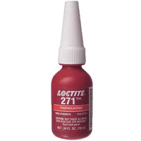 LOCTITE 135380 271 RED HIGH STRENGTH THREADLOCKER FOR FASTENERS UP TO 1 10 MIL BOTTLE