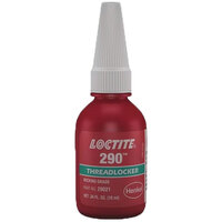 LOCTITE 29021/233731 290 GREEN MEDIUM STRENGTH WICKING GRADE THREADLOCKER FOR FASTENERS UP TO 1/2 10 MIL BOTTLE