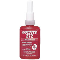 LOCTITE 88442 272 RED HIGH TEMPERATURE HIGH STRENGTH THREADLOCKER FOR FASTENERS UP TO 1 1/2 50 MIL BOTTLE