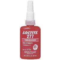 LOCTITE 88449 277 GREEN HIGH STRENGTH THREADLOCKER FOR FASTENERS UP TO 7/8 250 MIL BOTTLE