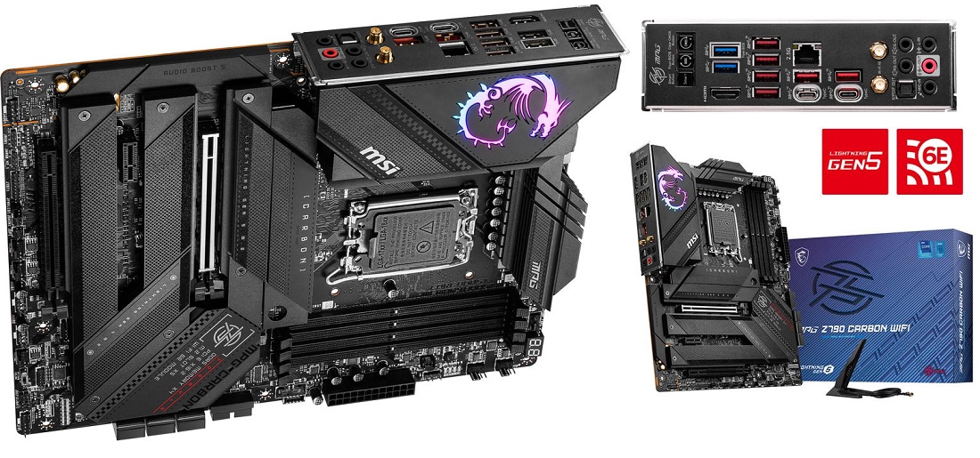 MSI MPG Z790 CARBON WIFI LGA 1700 ATX Motherboard MSI MPG Z790 CARBON WIFI LGA 1700 ATX Motherboard