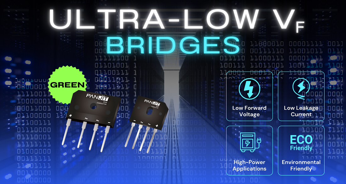 Panjit Low Forward Voltage (VF) Bridge Rectifiers Panjit Low Forward Voltage (VF) Bridge Rectifiers