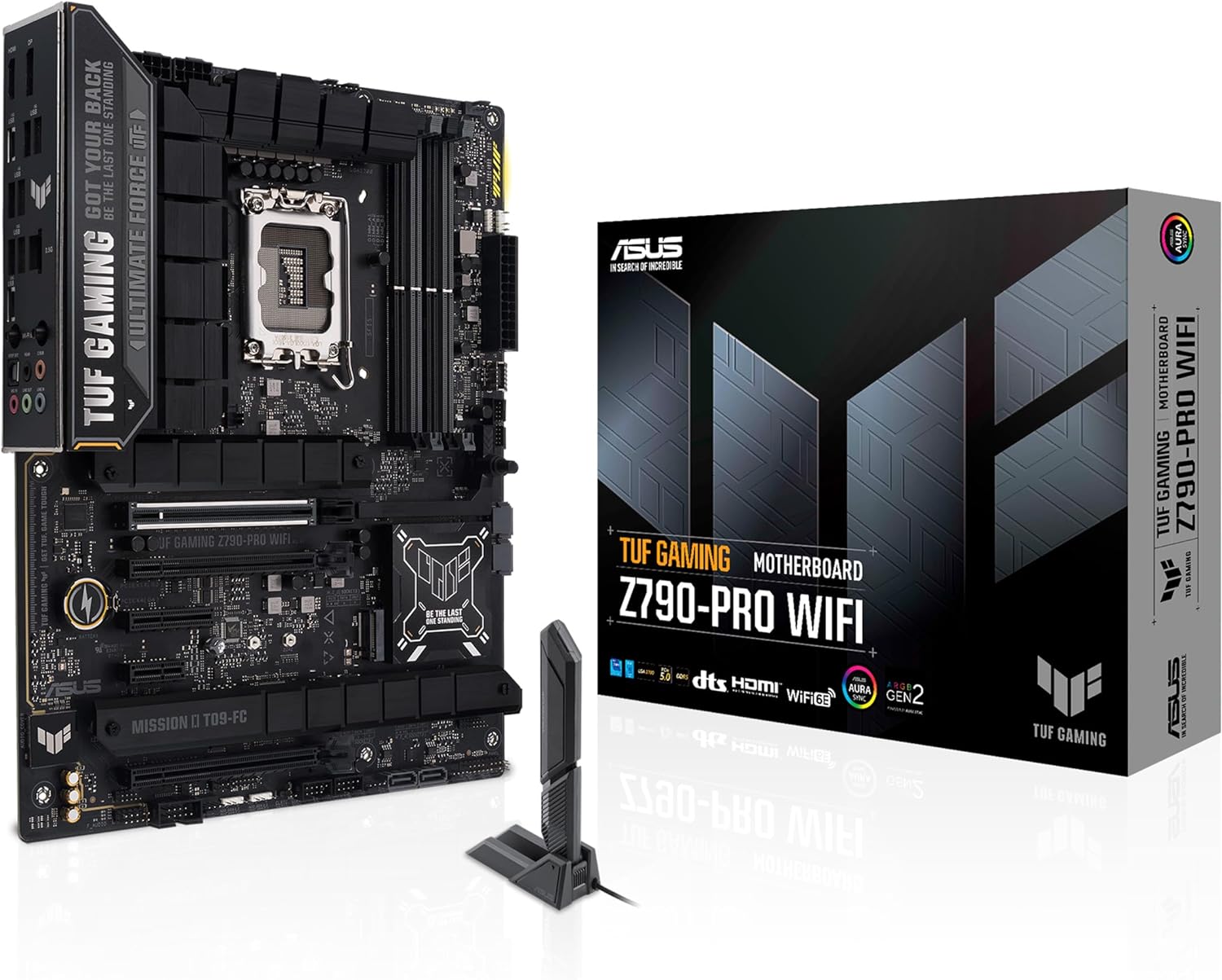 ASUS TUF Gaming Z790-PRO WiFi LGA ATX Gaming Motherboard ASUS TUF Gaming Z790-PRO WiFi Gaming Motherboard