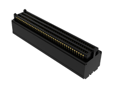 0.050" SEARAY&trade; High-Speed High-Density Open-Pin-Field Array Terminal, 85 Ohm