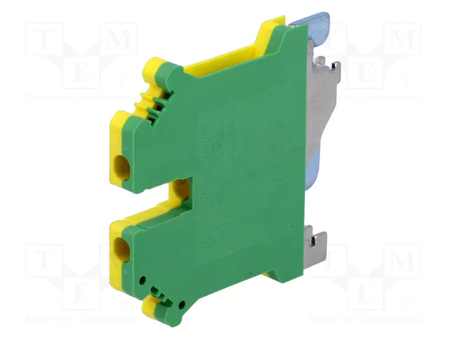PC2.5-PE-01P-1Y-00AH Degson DIN rail Terminal Block Parts Distributor PC2.5-PE-01P-1Y-00AH Degson DIN rail Terminal Block