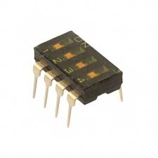 A6T-4101 Omron Dip Switch 4 Position 25mA 24VDC SPST Parts Distributor A6T-4101 Omron Dip Switch 4 Position 25mA 24VDC SPST
