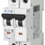 FAZ-C20-2-NA Eaton Miniature Circuit Breaker 20A, 2-Pole Parts Distributor Eaton Circuit Breaker