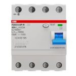 Su203M-K25 ABB Miniature Circuit Breaker 240VAC 25Amp Trip Curve K 3 Pole uL489 RoHS Parts Distributor Residual Current Circuit Breaker