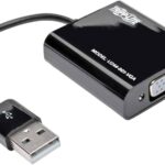 U244-001-VGA Tripp Lite USB 2.0 to VGA Dual/Multi-Monitor Adapter Parts Distributor U244-001-VGA Tripp Lite USB 2.0 to VGA Dual/Multi-Monitor Adapter
