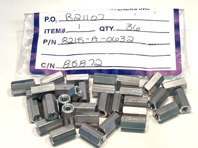 8215-A-0632-0 Amatom Hex Standoff 1/4″ x 1/2″, #6-32 TPI Parts Distributor 8215-A-0632-0 Amatom Hex Standoff 1/4" x 1/2", #6-32 TPI