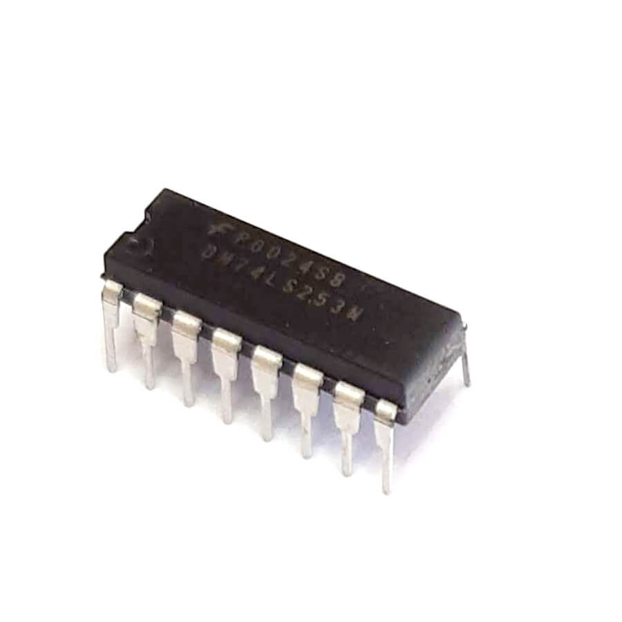 FairChild 74LS253 IC 3-state Data Selector/multiplexer Dip-16 Parts Distributor FairChild 74LS253 IC 3-state Data Selector/multiplexer Dip-16