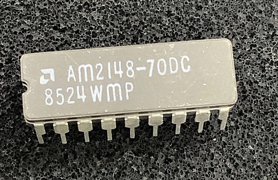 AMD AM2148-70DC SRAM 1KX4 STANDARD, 70ns, CDIP18 Parts Distributor AMD AM2148-70DC SRAM 1KX4 STANDARD, 70ns, CDIP18