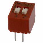 A6S-2102-PH Omron DIP Switch 0.025A 24VDC 2 Position Parts Distributor A6S-2102-PH Omron DIP Switch 0.025A 24VDC 2 Position