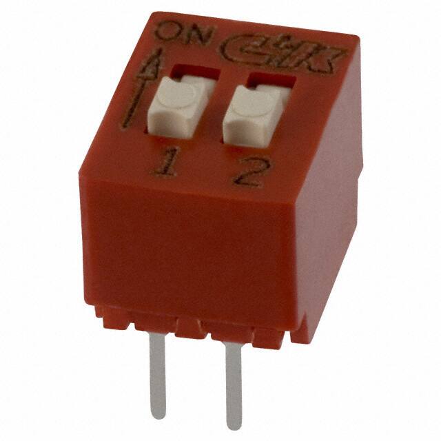 A6S-2102-PH Omron DIP Switch 0.025A 24VDC 2 Position Parts Distributor A6S-2102-PH Omron DIP Switch 0.025A 24VDC 2 Position