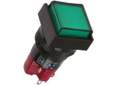 D16LAS1-1AB DECA Pushbutton Switch SPST Alternate Neon Lamp= AC220V or 110V Parts Distributor D16LAS1-1AB DECA Pushbutton Switch SPST Alternate Neon Lamp= AC220V or 110V