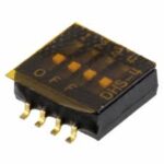 DHS4C APEM DIP Slide Switch 0.1A 6VDC SMD SPST Parts Distributor DHS4C APEM DIP Slide Switch 0.1A 6VDC SMD SPST