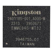 EMMC04G-M627-X02U Kingston eMMC Flash Memory 4 GB BGA-153 RoHS Parts Distributor Flash Memory