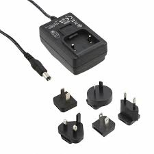 CUI EMSA120050-P5P-SZ AC Wall Plug Adapter Parts Distributor EMSA120050-P5P-SZ โ 12V 6 W AC/DC External Wall Mount (Class II) Adapter Multi-Blade