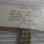Allen-Bradley RCR32G472JS Resistor 4700Ohms Axial Parts Distributor Allen-Bradley RCR32G472JS Resistor 4700Ohms Axial