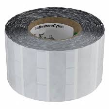 TAG3T3-100B HellermanTyton Thermal Transfer Label Self-Laminating Vinyl Matte White 25.4×25.4mm Parts Distributor TAG3T3-100B HellermanTyton Thermal Transfer Label Self-Laminating Vinyl Matte White 25.4x25.4mm