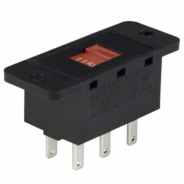 V80213MA08Q C&K Components Slide Switch 250VAC 28VDC 10.1A DPDT Screwdriver Parts Distributor V80213MA08Q C&K Components Slide Switch 250VAC 28VDC 10.1A DPDT Screwdriver