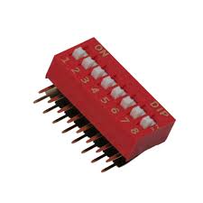 NDA-07-V Diptronics DIP Switch 7Position SPST Parts Distributor NDA-07-V Diptronics DIP Switch 7Position SPST