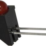 LITE ON LTL503-11 Right Angle Red Diffused LED 655nm 2-Pin
