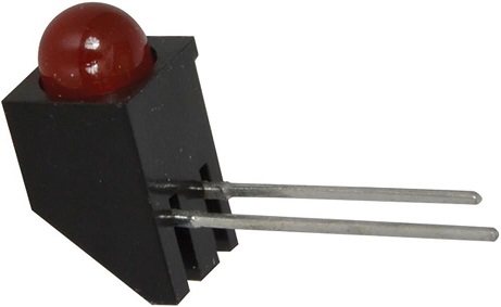 LITE ON LTL503-11 Right Angle Red Diffused LED 655nm 2-Pin Parts Distributor LITE ON LTL503-11 Right Angle Red Diffused LED 655nm 2-Pin