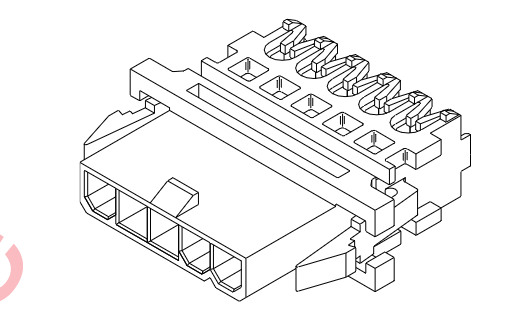 MOLEX 71161-0402 Connector Mini-Fit IDT Feed-To Cover for 4 Circuits 4.20mm Parts Distributor MOLEX 71161-0402 Connector Mini-Fit IDT Feed-To Cover for 4 Circuits 4.20mm