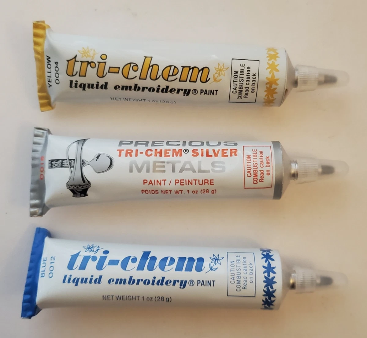 Tri-Chem 0066 E-Z FLO Blue Fabric Paint 1 OZ Tube 59-00037 Parts Distributor Tri-Chem 0066 E-Z FLO Blue Fabric Paint 1 OZ Tube 59-00037