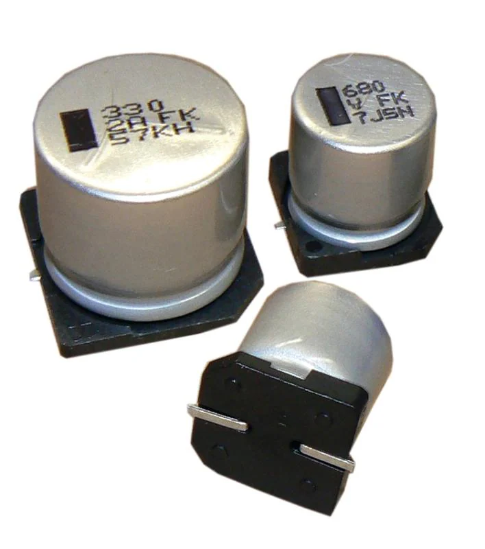 AVS107M50F24T-F CDE Aluminum Electrolytic Capacitor 100uF 50V 20% SMD Parts Distributor AVS107M50F24T-F CDE Aluminum Electrolytic Capacitor 100uF 50V 20% SMD