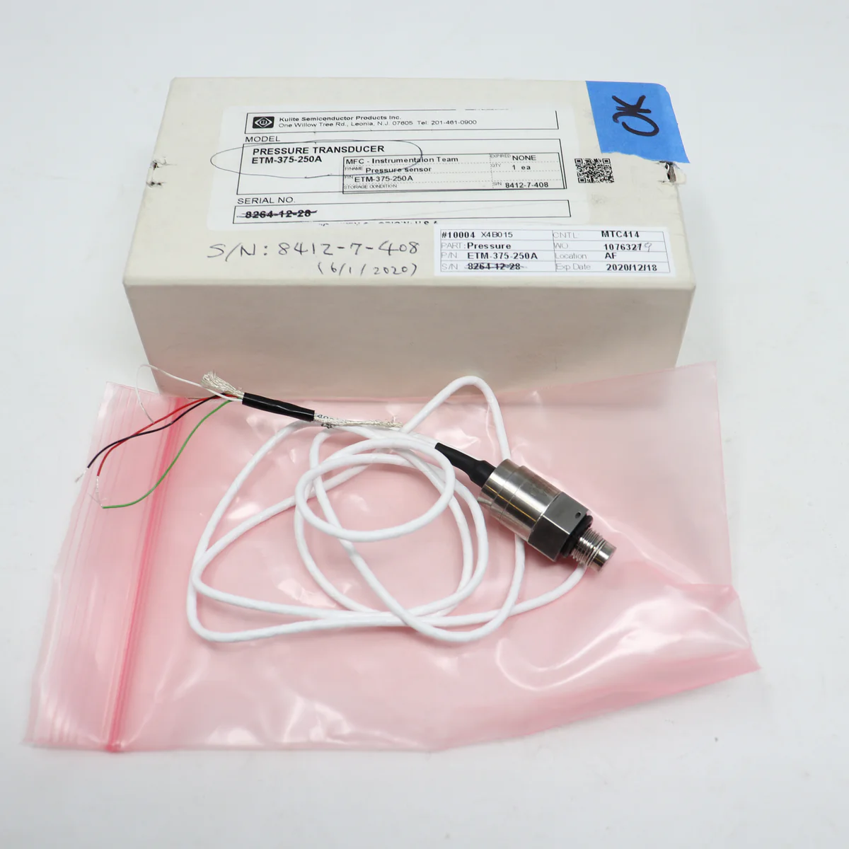 ETQ-13-375(M) Kulite Miniature 4-20Ma Output Pressure Transmitter Parts Distributor ETQ-13-375(M) Kulite Miniature 4-20Ma Output Pressure Transmitter - Image 2