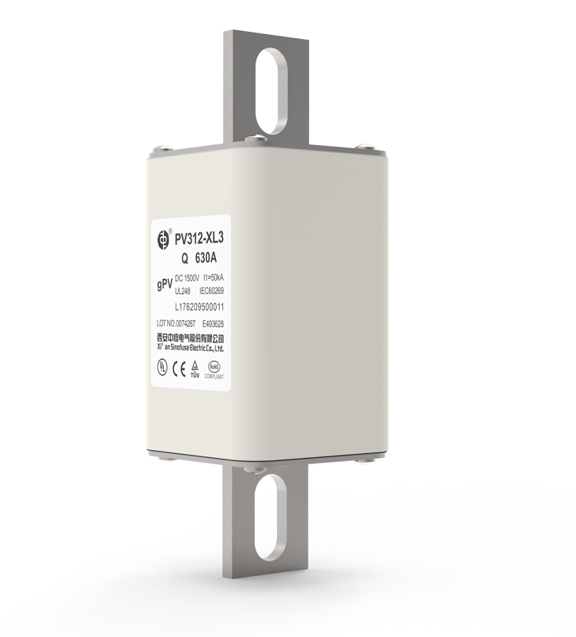 PV312-XL3-Q-DC1500V Sinofuse gPV Fuse 1500V 630A Bolt Parts Distributor PV312-XL3-Q-DC1500V Sinofuse gPV Fuse 1500V 630A Bolt