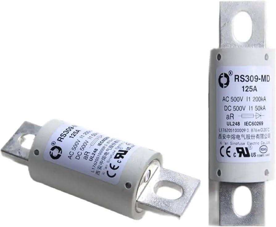 RS309-MD-800A 500V Sinofuse EV Fuse 800A 500V Axial Parts Distributor RS309-MD-800A 500V Sinofuse EV Fuse 800A 500V Axial