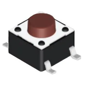 DTSM-62N-V-T/R Diptronics Tact Switch 50mA 12V SMD 4Pad, 6.2×6.2mm Parts Distributor dtsm 62n v t/r diptronics tact switch 50ma 12v smd 4pad, 6.2x6.2mm