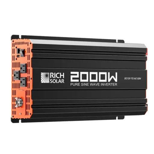 NOVA PURE 2K Rich Solar 2000 Watt (2kW) 12 Volt Industrial Pure Sine Wave Inverter