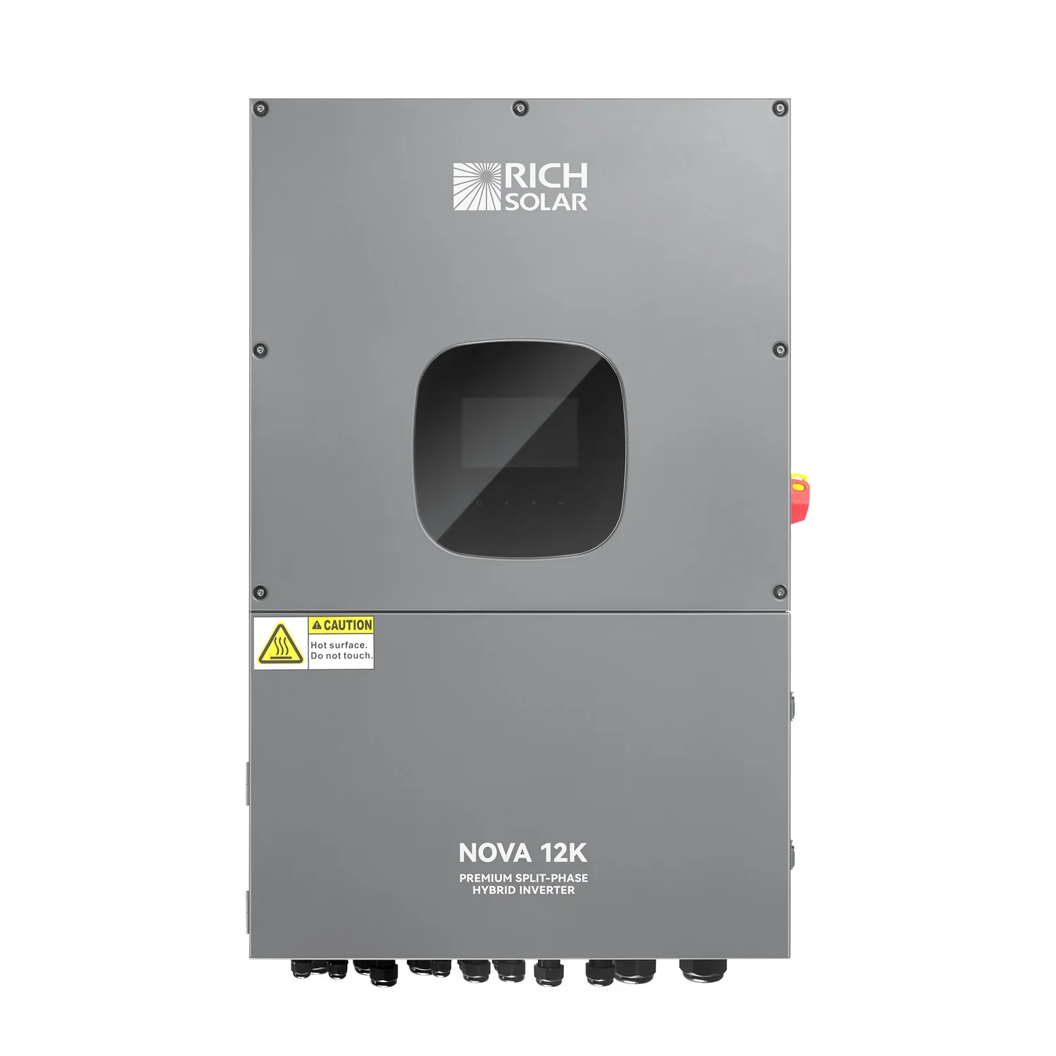 NOVA 12K Rich Solar 12000 Watt 48V Split Phase Hybrid Inverter Parts Distributor Rich Solar NOVA 12K PV Hybrid Inverter 48V 120/240V Split Phase