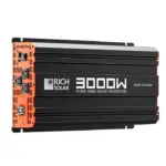 NOVA PURE 3K Rich Solar 3000 Watt (3kW) 12 Volt Industrial Pure Sine Wave Inverter Parts Distributor Rich Solar NOVA PURE MAX 3K 3000 Watt 24V Industrial Pure Sine Wave Inverter