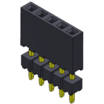 CSFA111-0702A016R1AA Greenconn Connector Elevated Socket 7 Position Parts Distributor csfa111 0502a010r1aa greenconn connector elevated socket 5 position