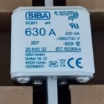 2001927.200 Siba gPV Fuse 200A 1100V Square Parts Distributor 2001927.200 Siba gPV Fuse 200A 1100V Square