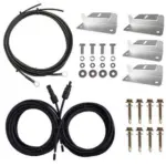 Renogy Cable Kit for 100/200/400W Models Parts Distributor Renogy Cable Kit for 100/200/400W Models