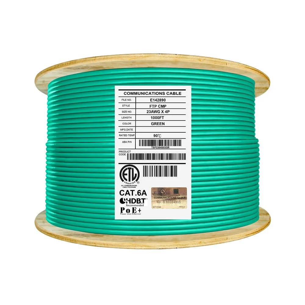 2170886 LAPP Ethernet Cat5 Wire 22 AWG 4 (2 Pair Twisted) Conductor Green Parts Distributor 2170886 LAPP Ethernet Cat5 Wire 22 AWG 4 (2 Pair Twisted) Conductor Green - Image 2